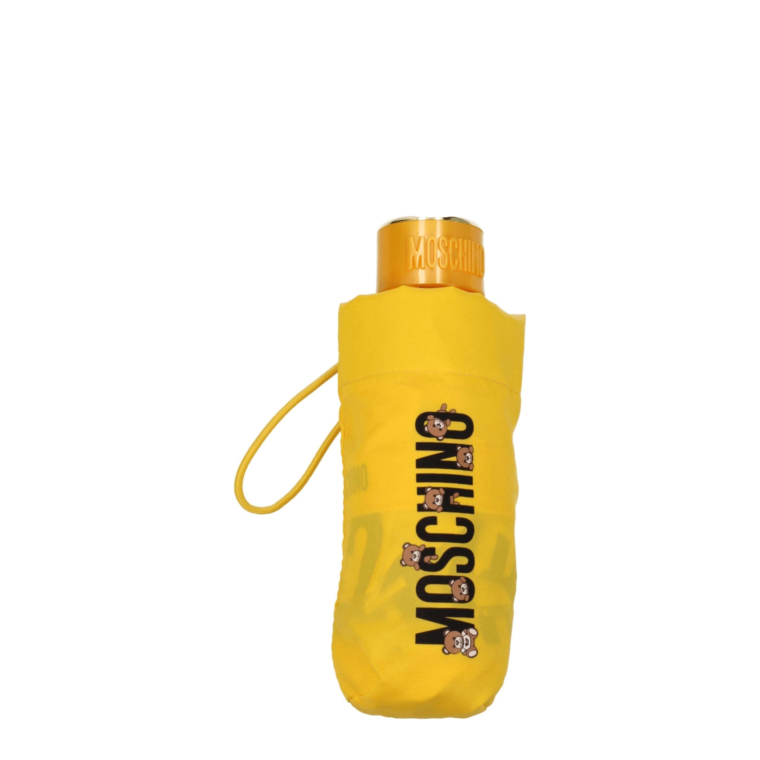 Yellow Polyester Umbrellas Moschino