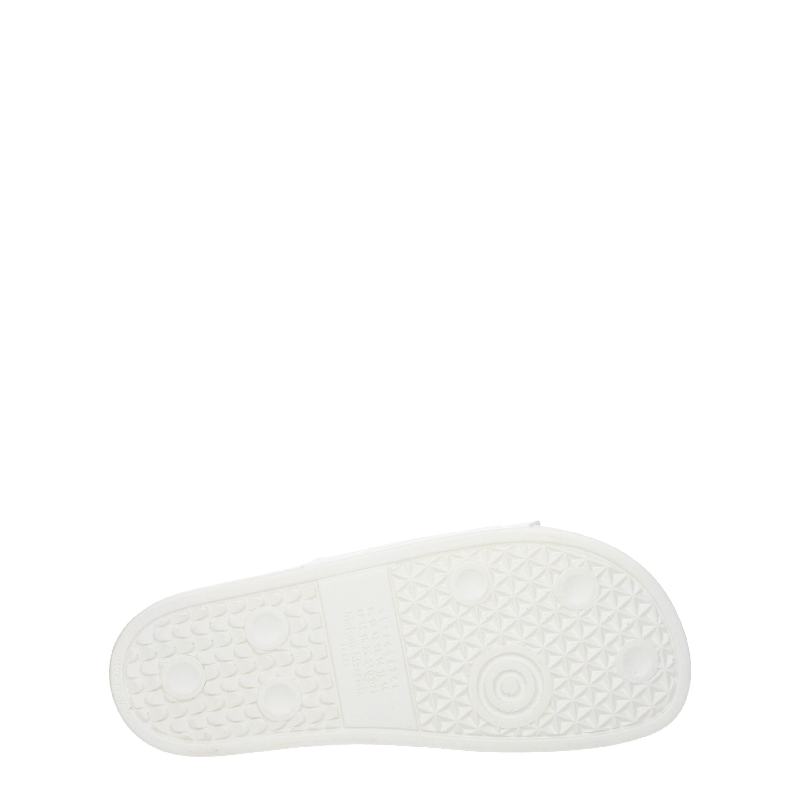 White Cotton Slippers Sandals Maison Margiela