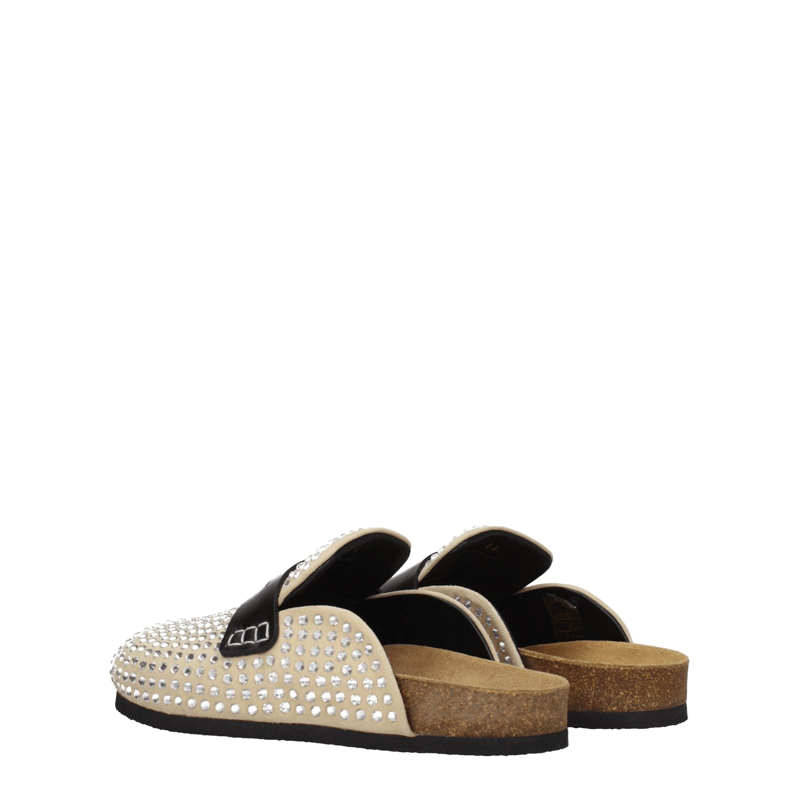Beige Leather Slippers Sandals Jw Anderson