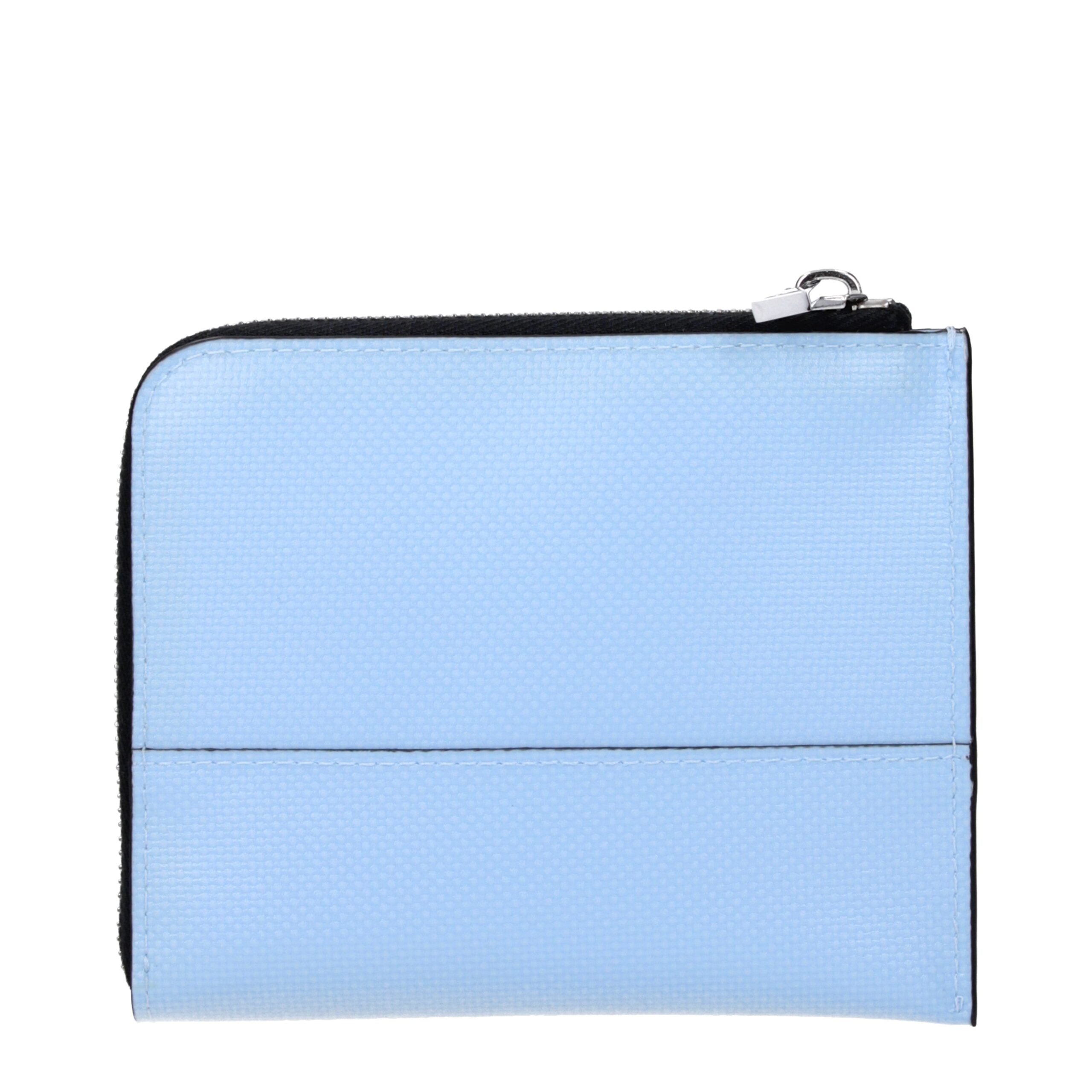 Blue Polyethylene Wallets Marni