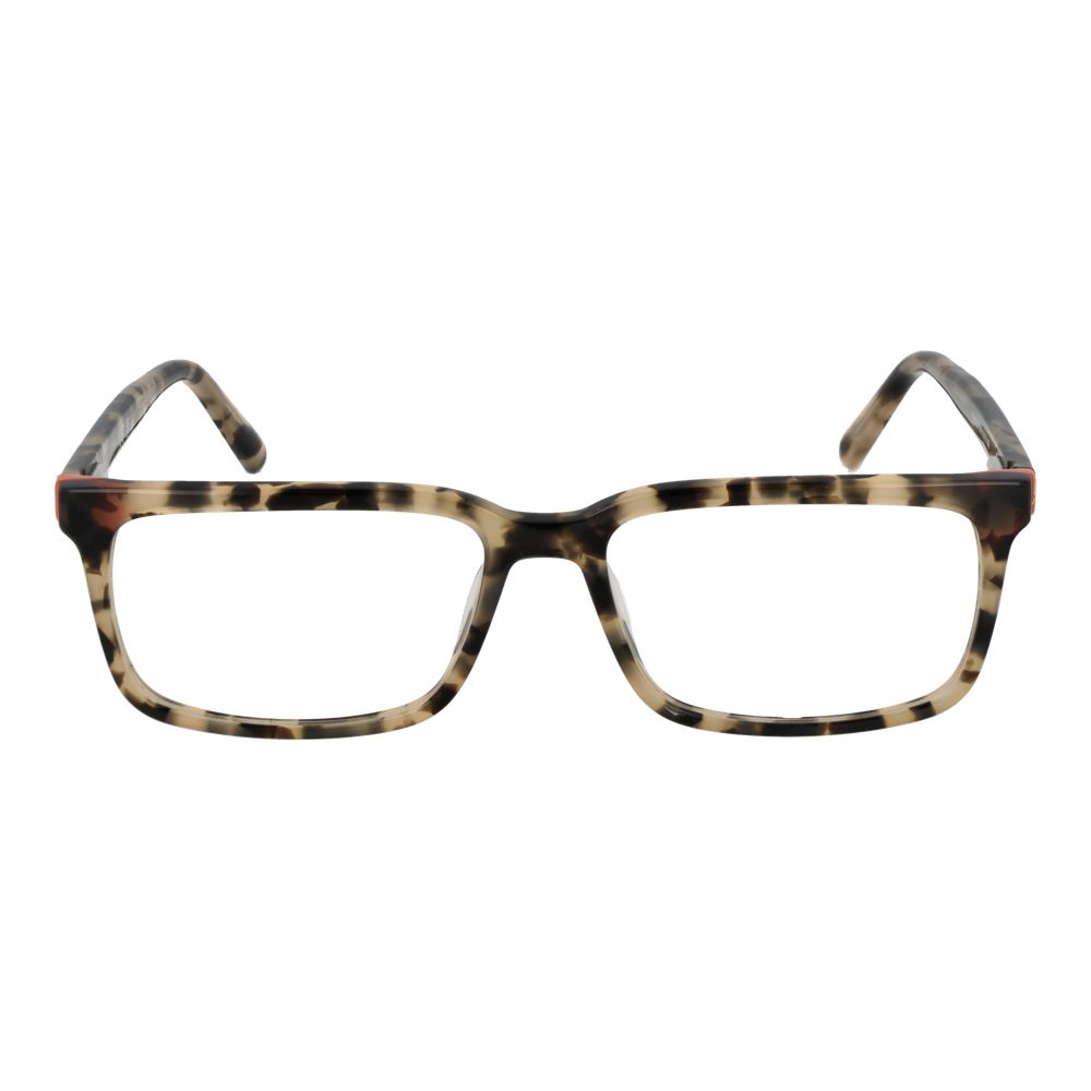 Beige Men Glasses Frame Guess