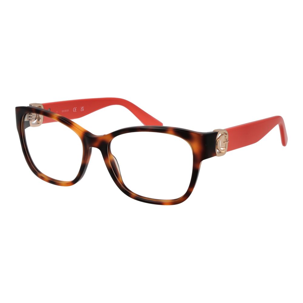 Brown Women Glasses Frame Guess