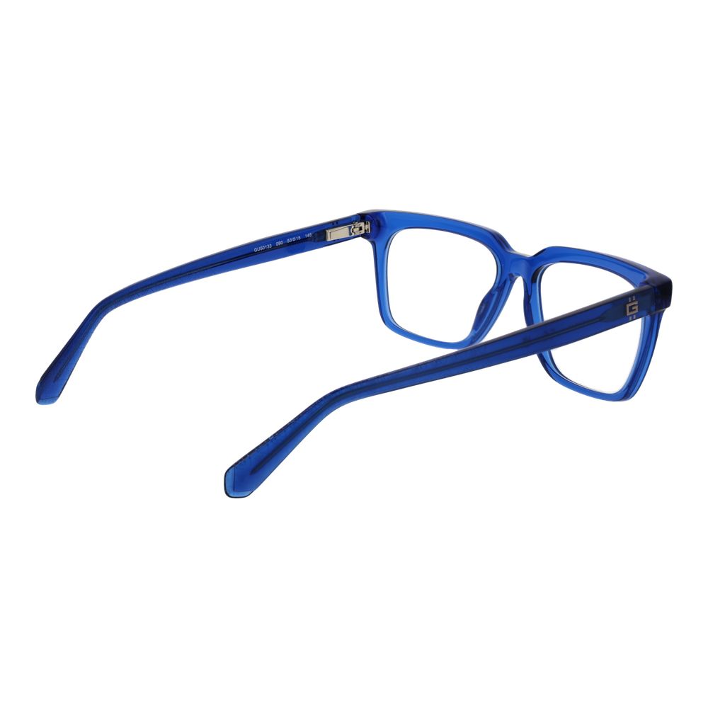 Blue Men Glasses Frame Guess