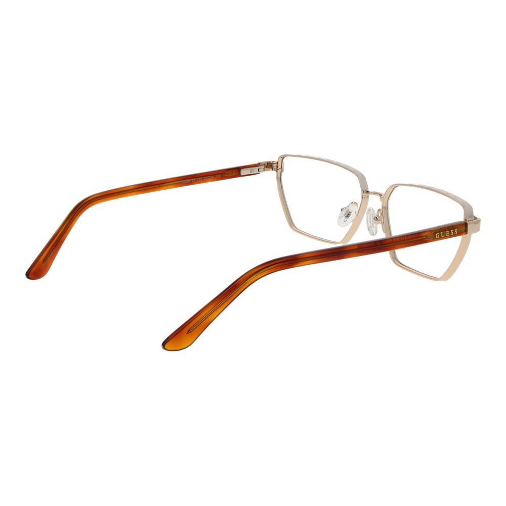 Gold Women Glasses Frame Guess