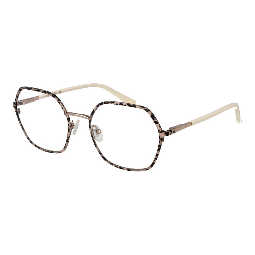 Gold Women Glasses Frame Guess