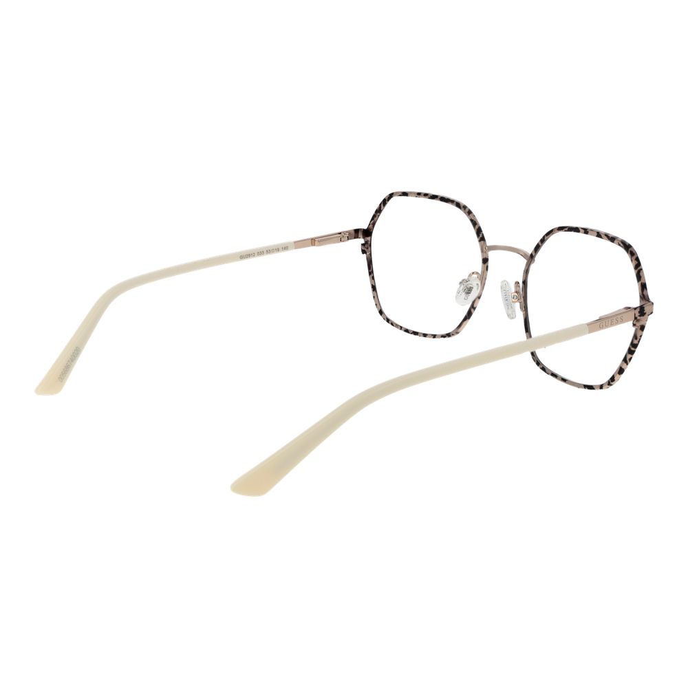 Gold Women Glasses Frame Guess