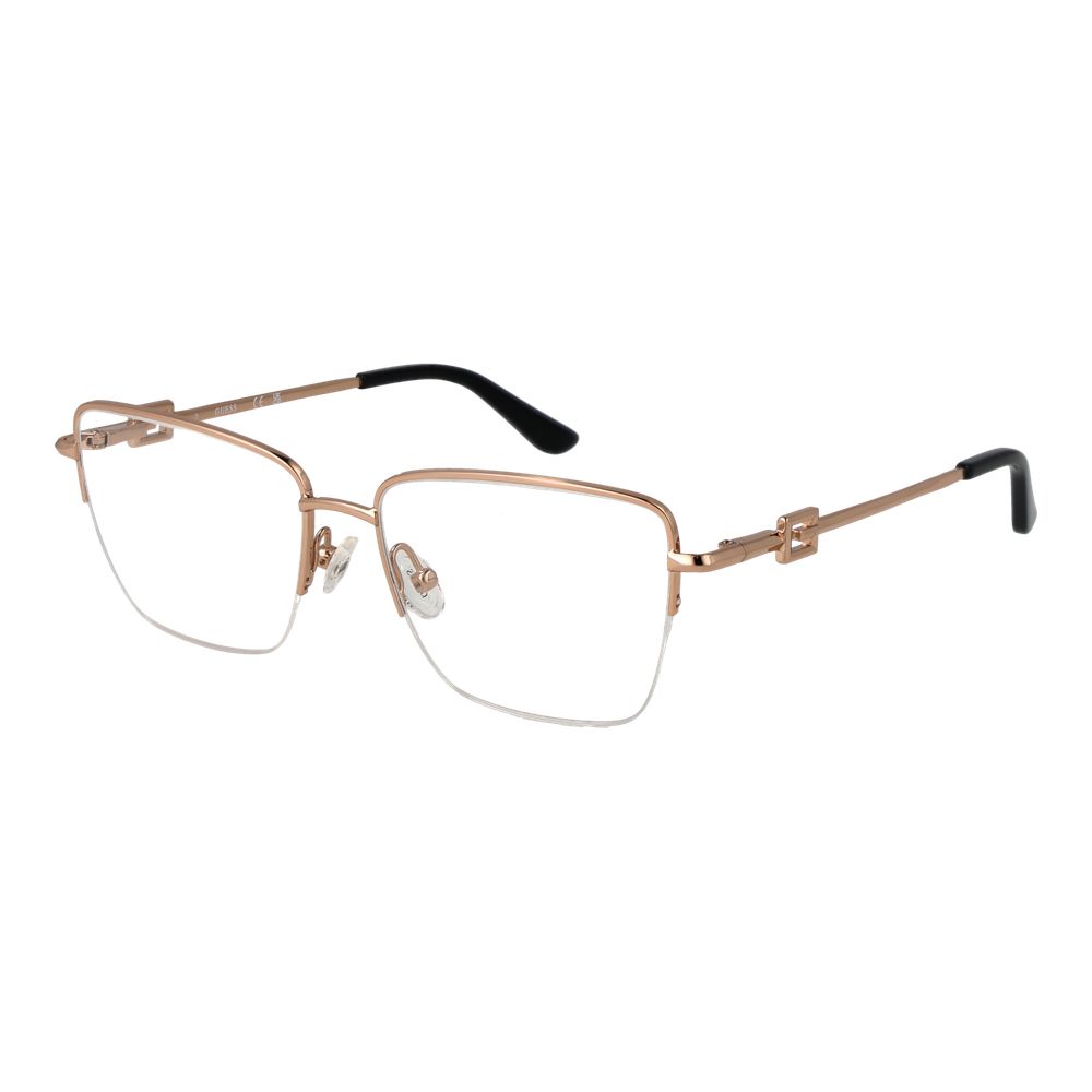 Gold Women Glasses Frame Guess