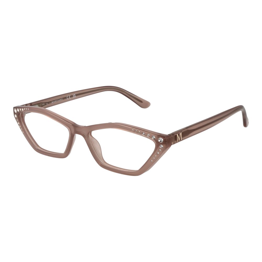 Beige Women Glasses Frame Marciano by Guess