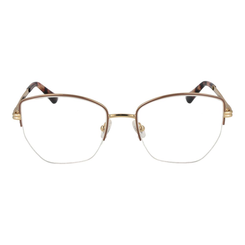 Beige Women Glasses Frame Guess