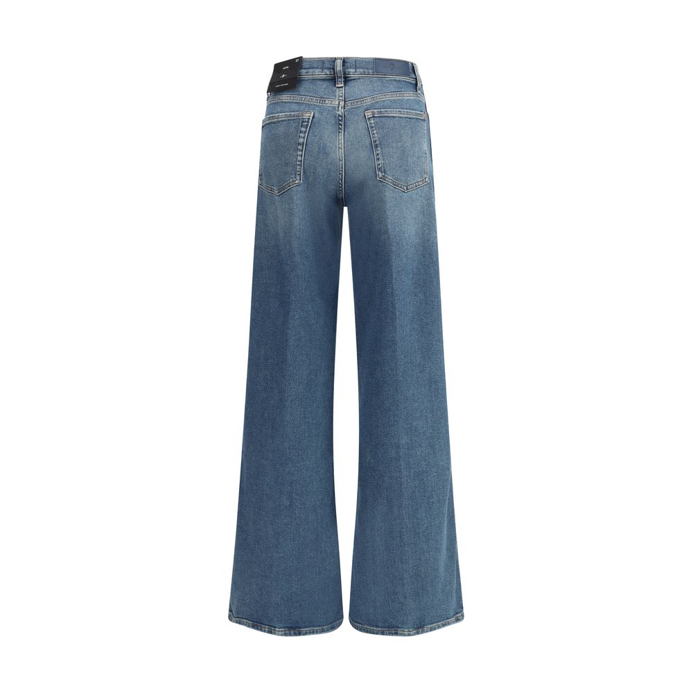 Lotta Luxe wide leg Jeans 7FOR