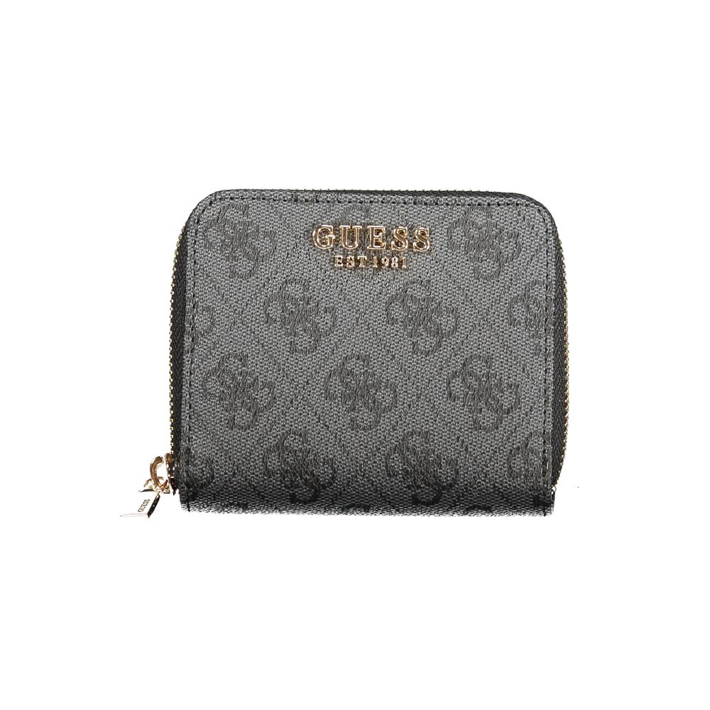 Black Polyethylene Women Wallet Guess Jeans