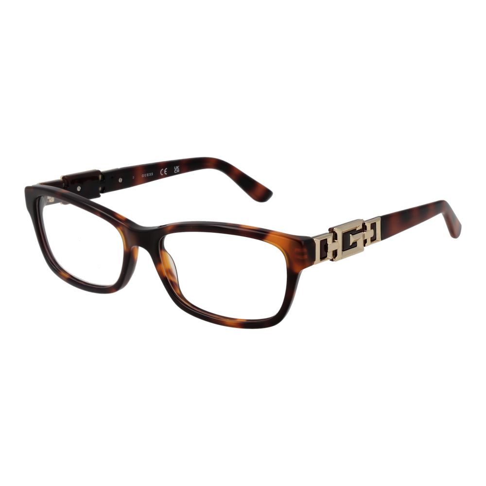 Brown Women Glasses Frame Guess