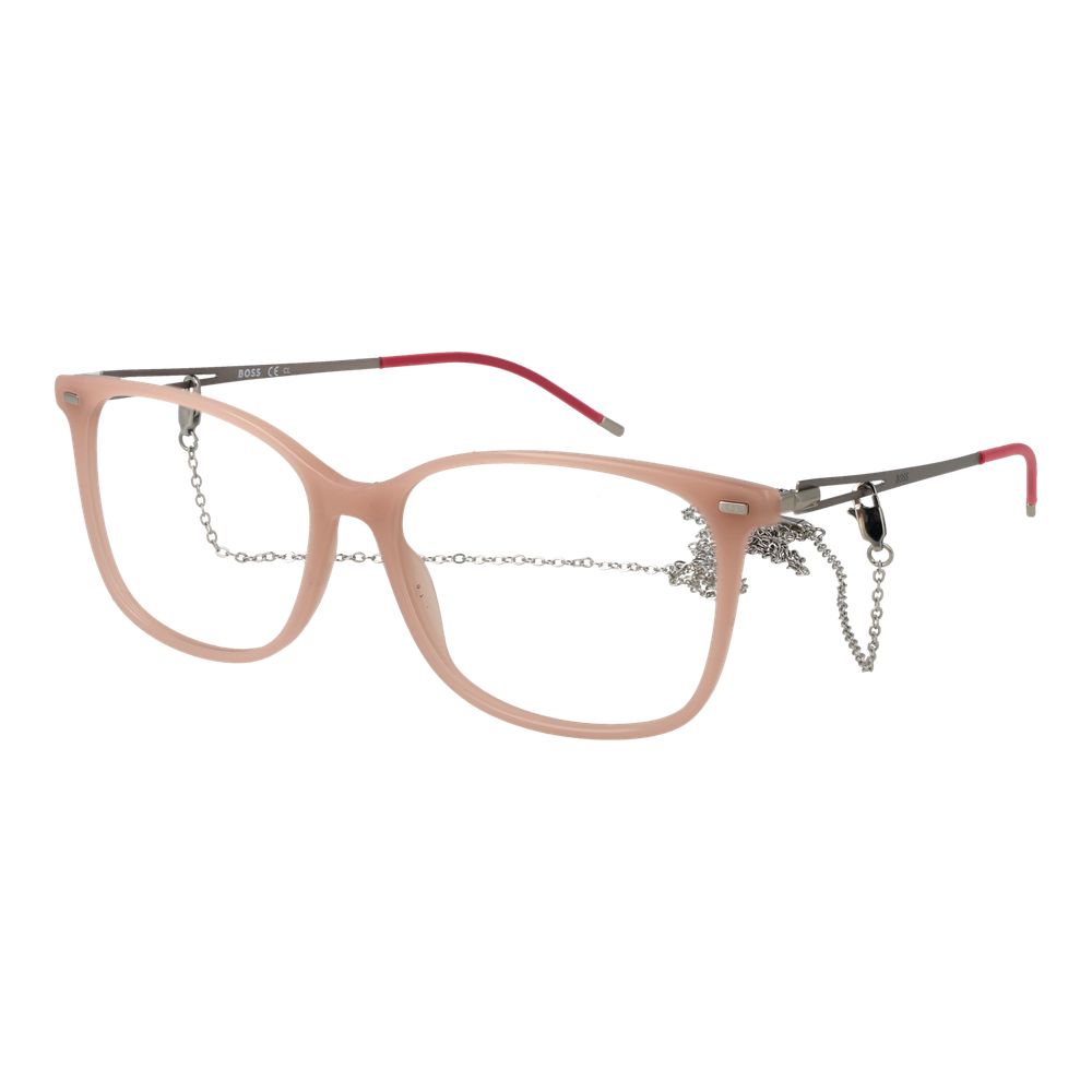 Cream Women Glasses Frame Hugo Boss