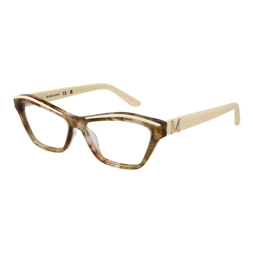 Beige Women Glasses Frame Marciano by Guess