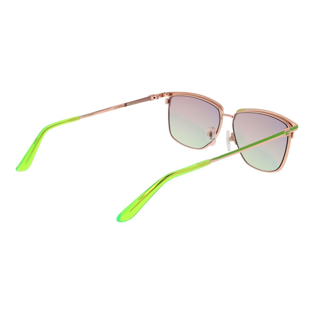 Green Women Sunglass Guess