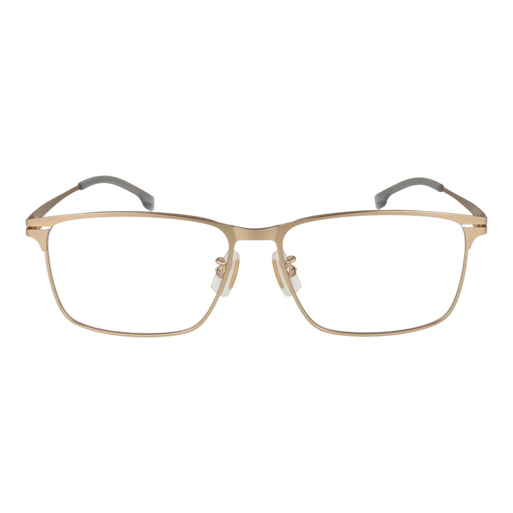 Gold Men Glasses Frame Hugo Boss