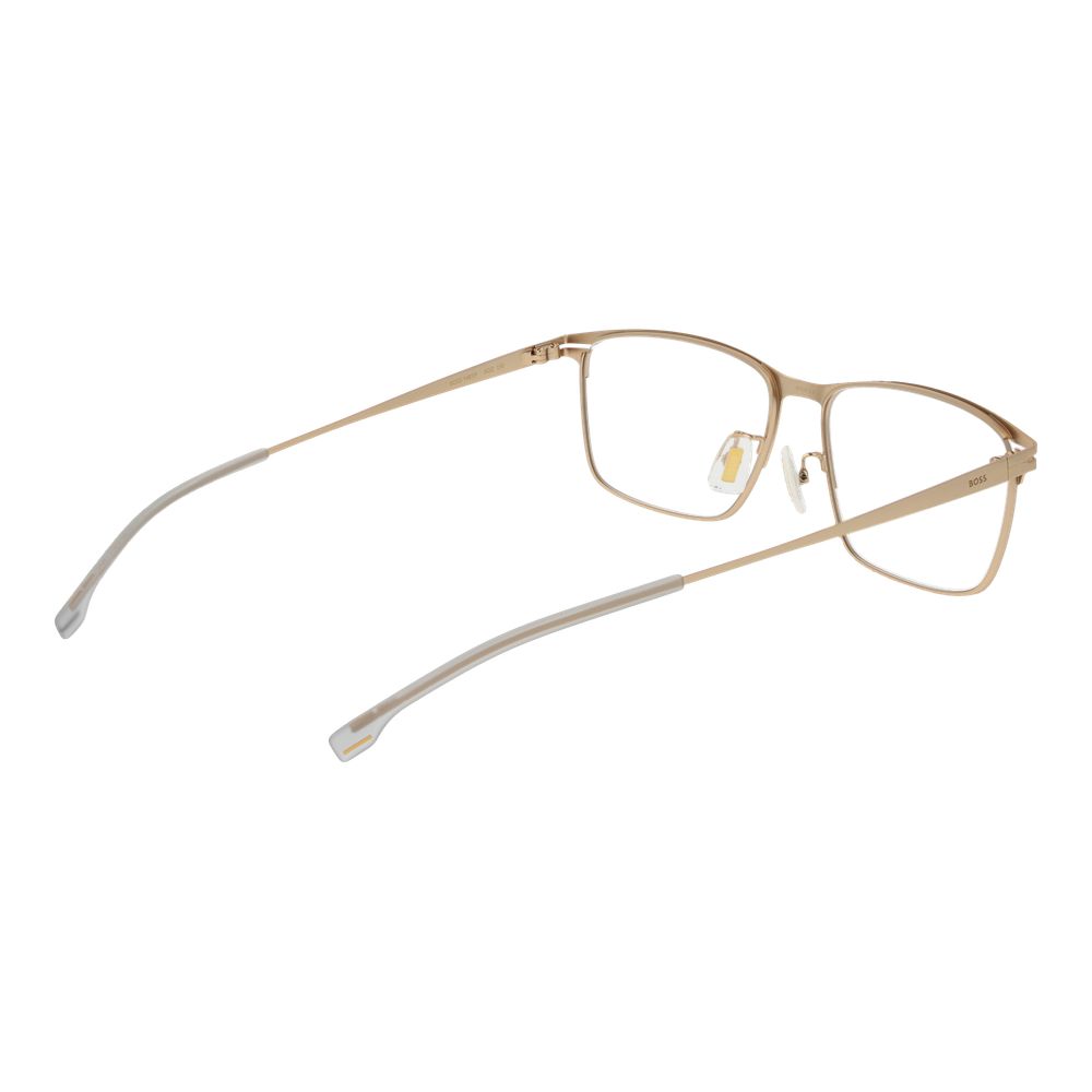 Gold Men Glasses Frame Hugo Boss