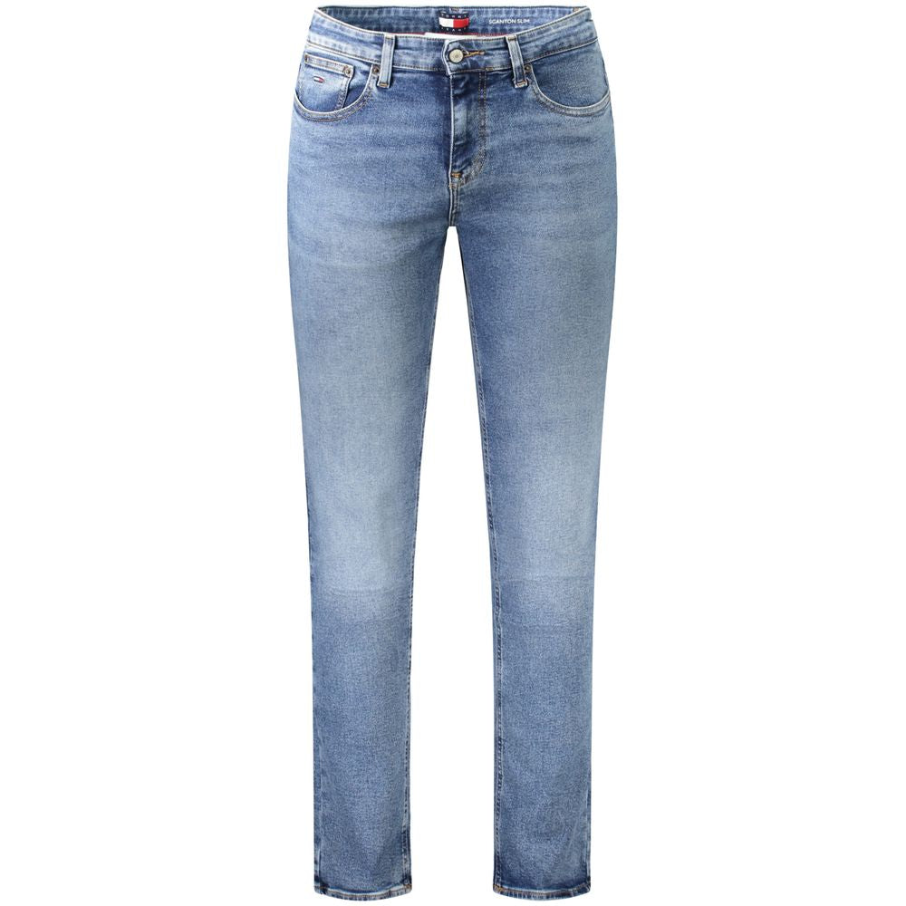 Blue Cotton Men's Slim Jeans Tommy Hilfiger