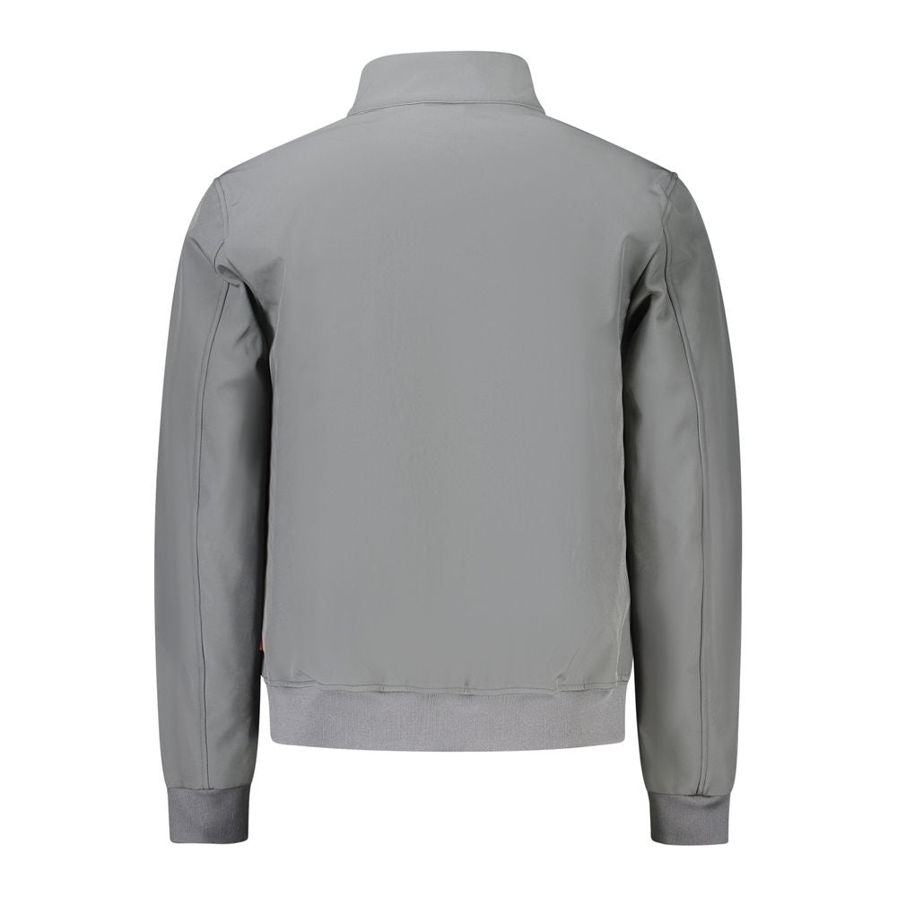 Gray Polyester Men's Jacket Norway 1963