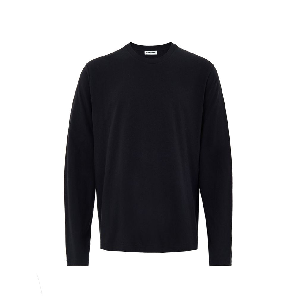Black Cotton Long Jil Sander