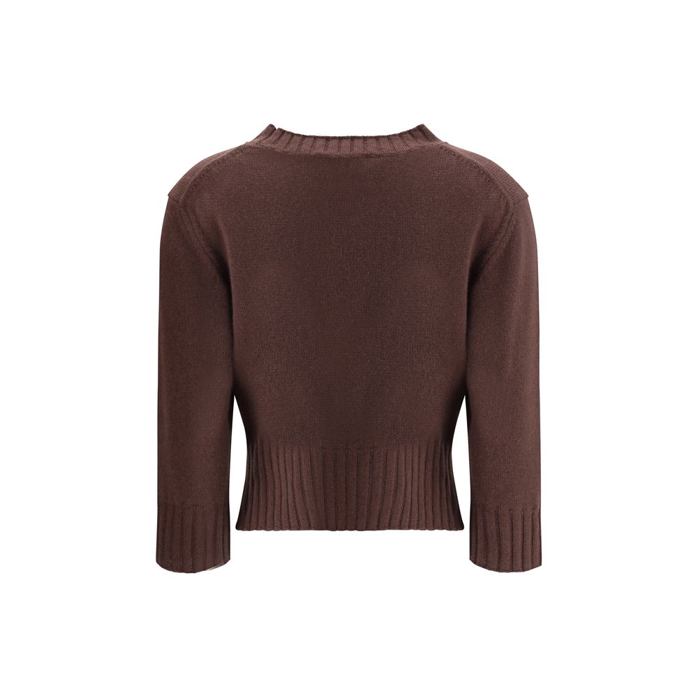 Cashmere Crop Sweater Loulou De Saison