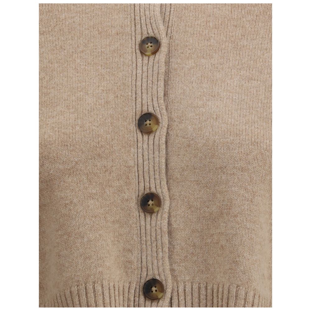 Cashmere crop Cardigan Loulou De Saison