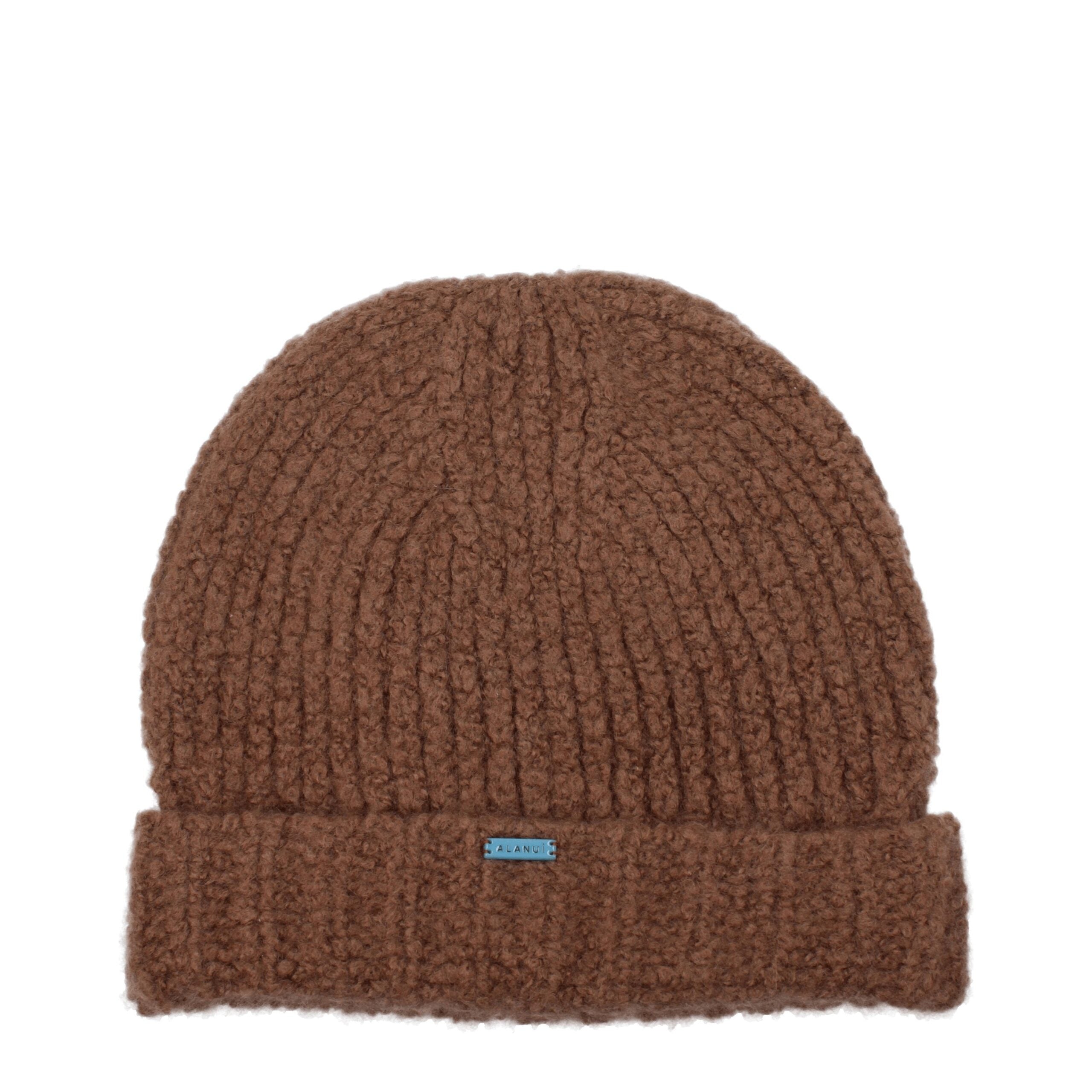 Brown Cashmere Beanie Alanui