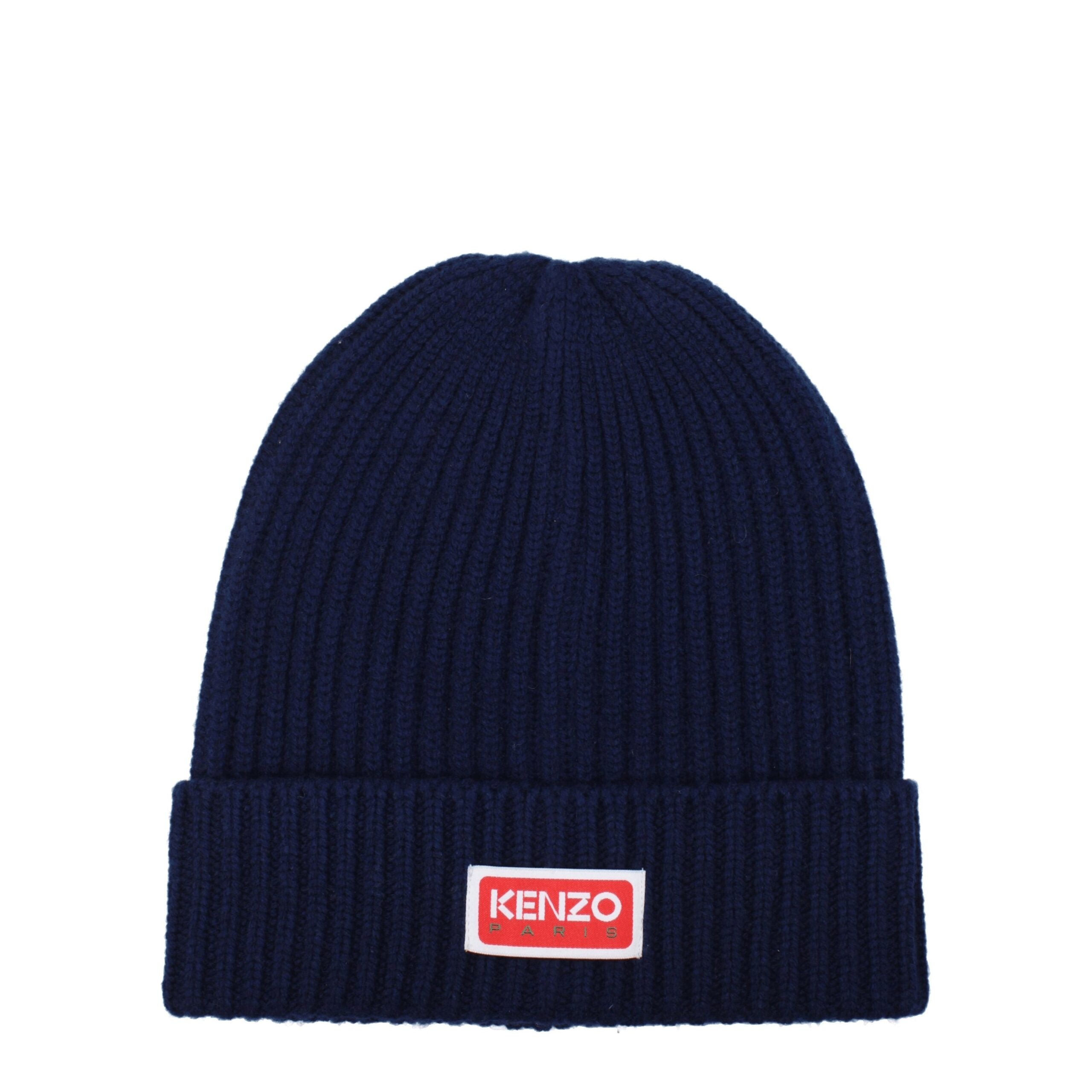 Blue Wool Beanie Kenzo