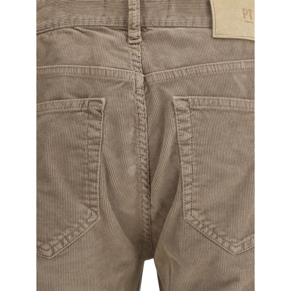 Corduroy design Pants PT Torino
