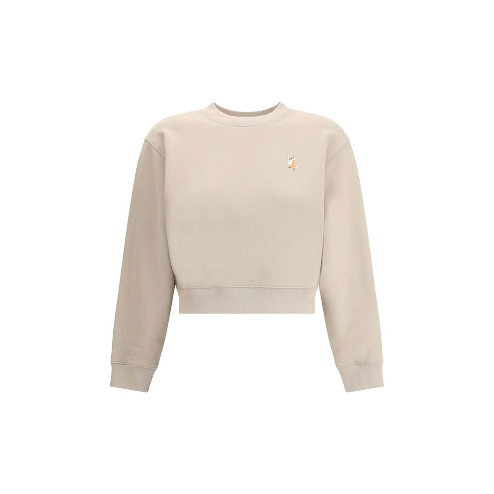 Lady Fox crop Sweatshirt Maison Kitsuné