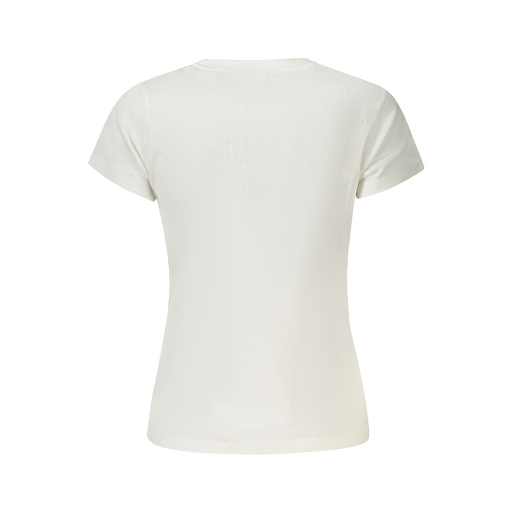 White Cotton Women T-Shirt Pepe Jeans