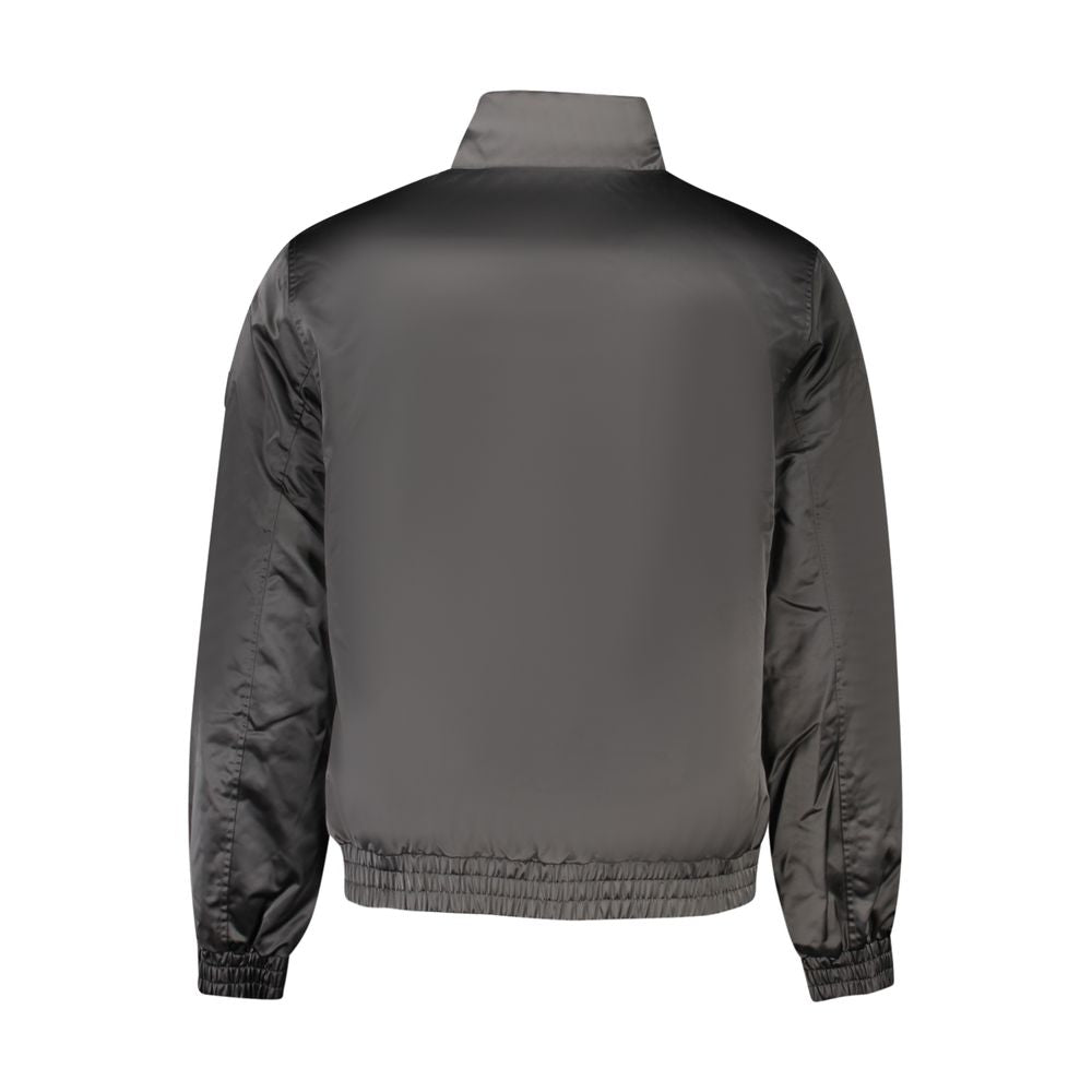 Black Polyester Men Jacket Calvin Klein