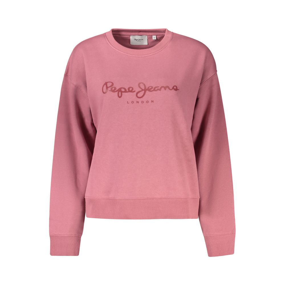 Purple Cotton Women Sweater Pepe Jeans