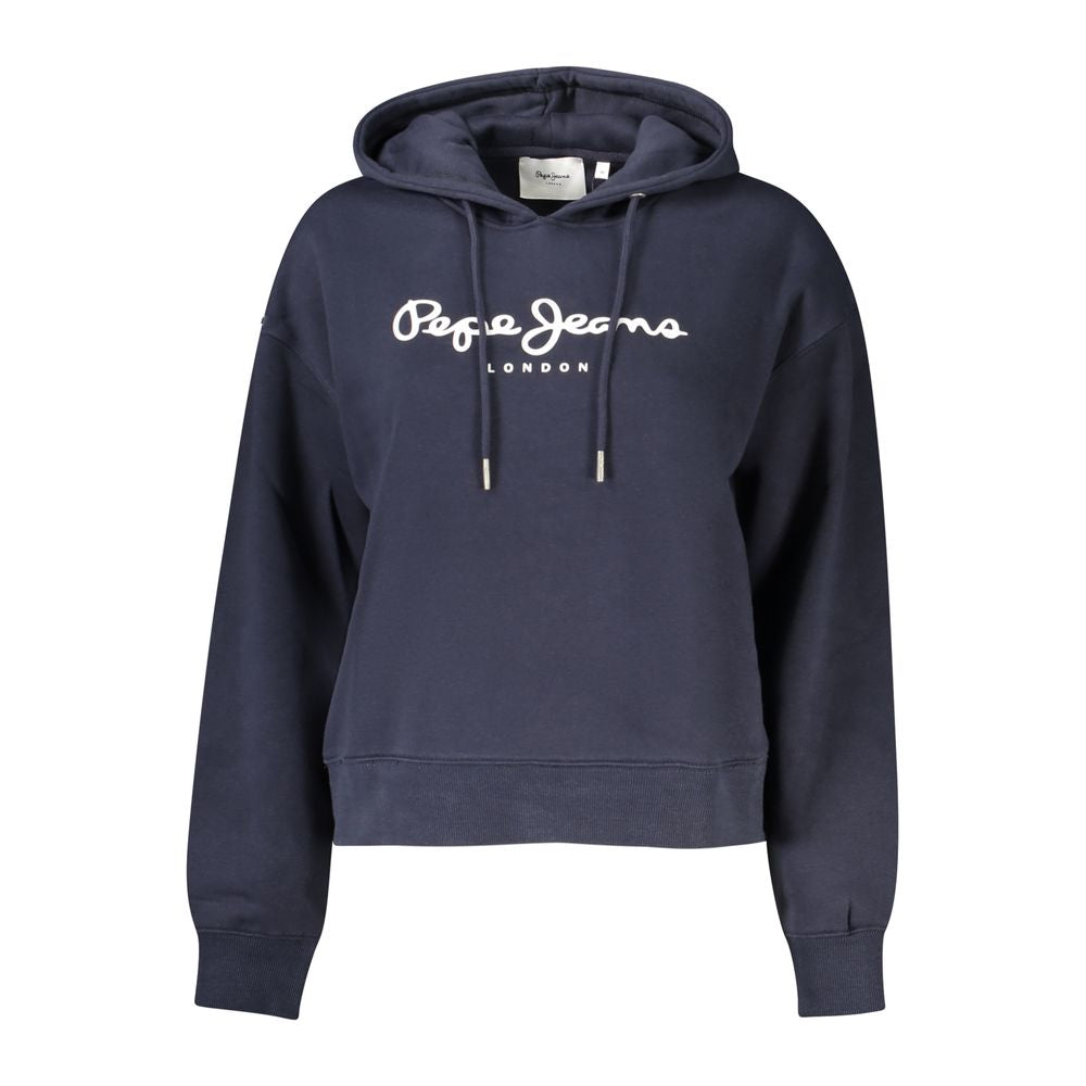 Blue Cotton Women Sweater Pepe Jeans