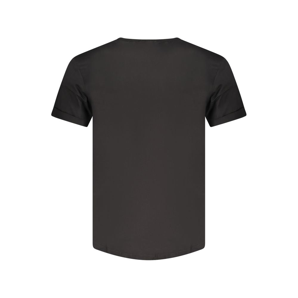 Black Cotton Men T-Shirt Calvin Klein