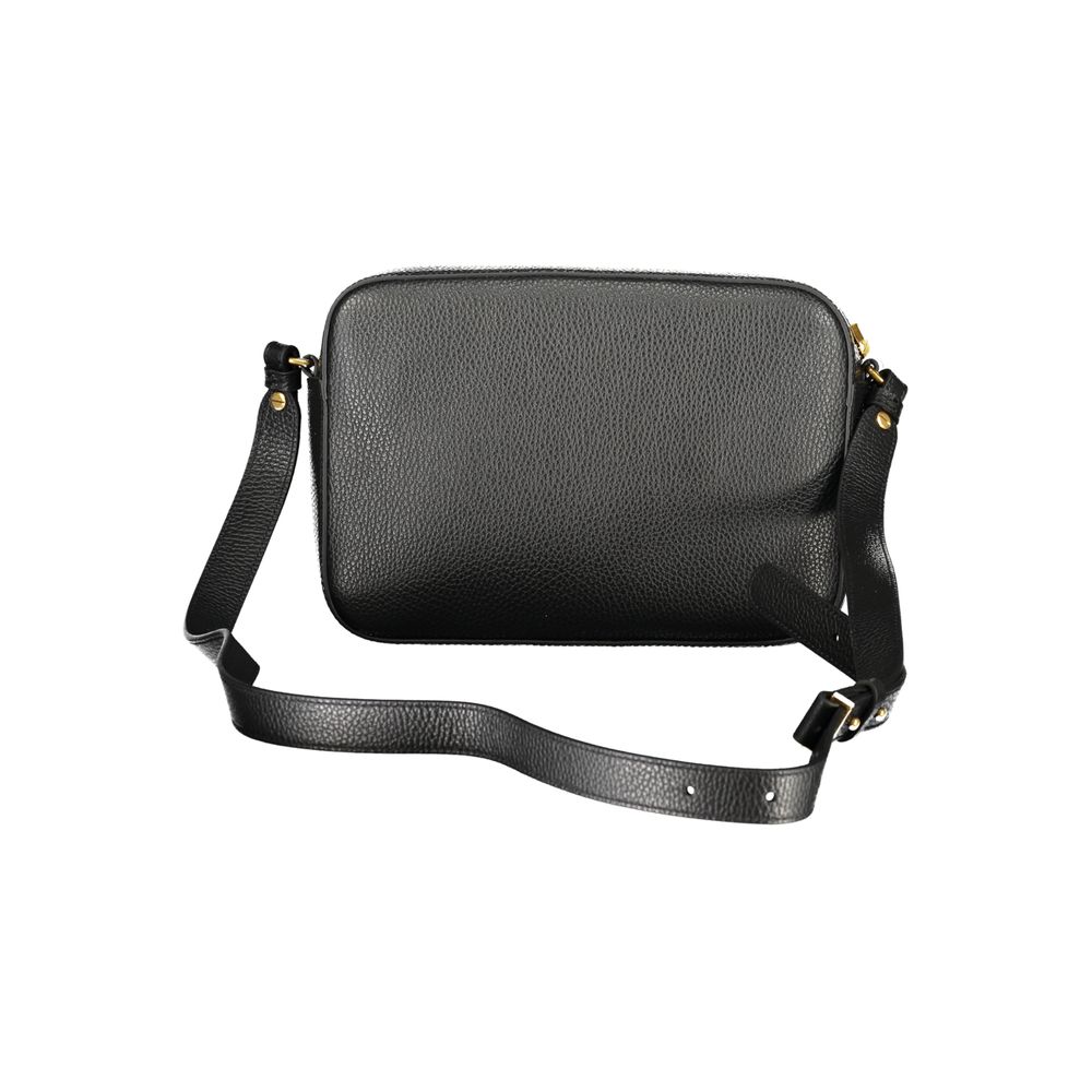 Black Leather Women Handbag Coccinelle