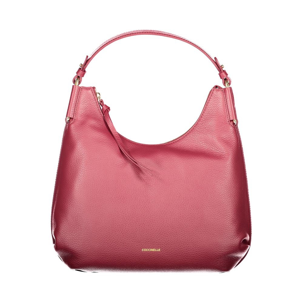 Purple Leather Women Handbag Coccinelle