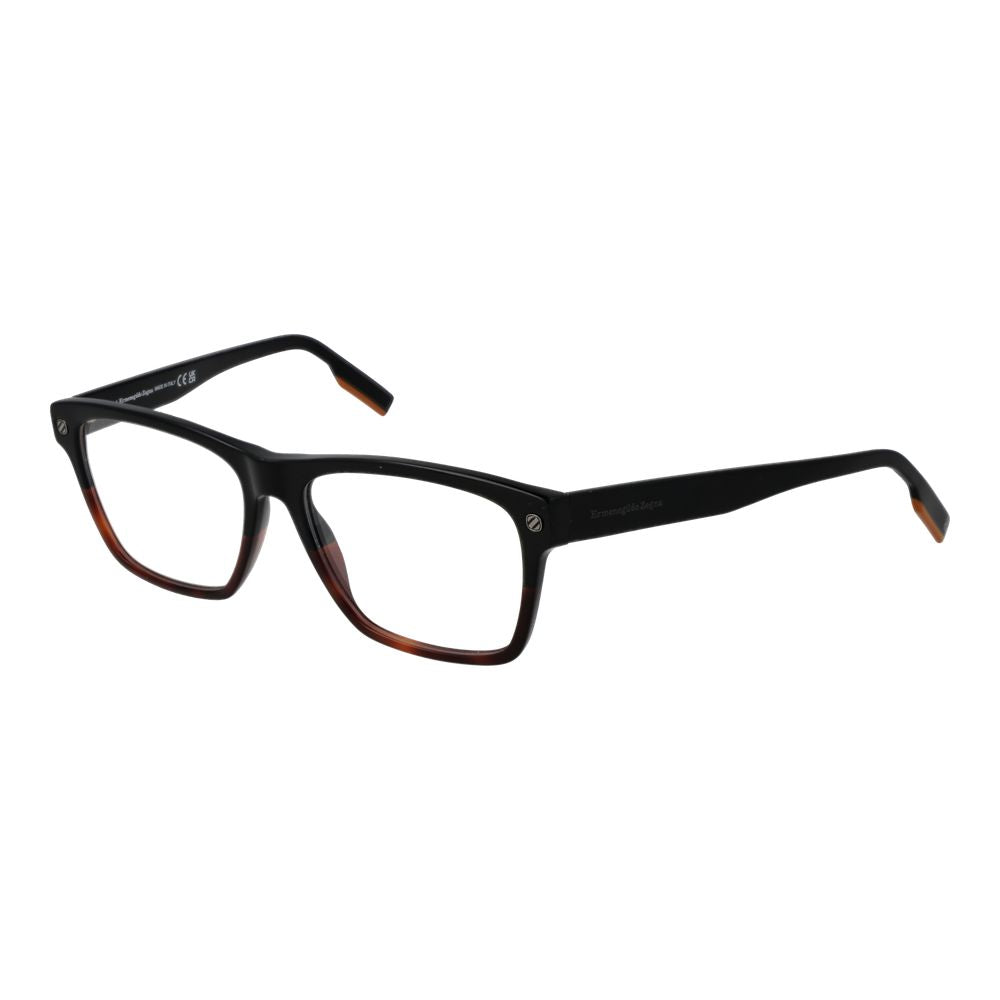 Black Men Glasses Frame Ermenegildo Zegna