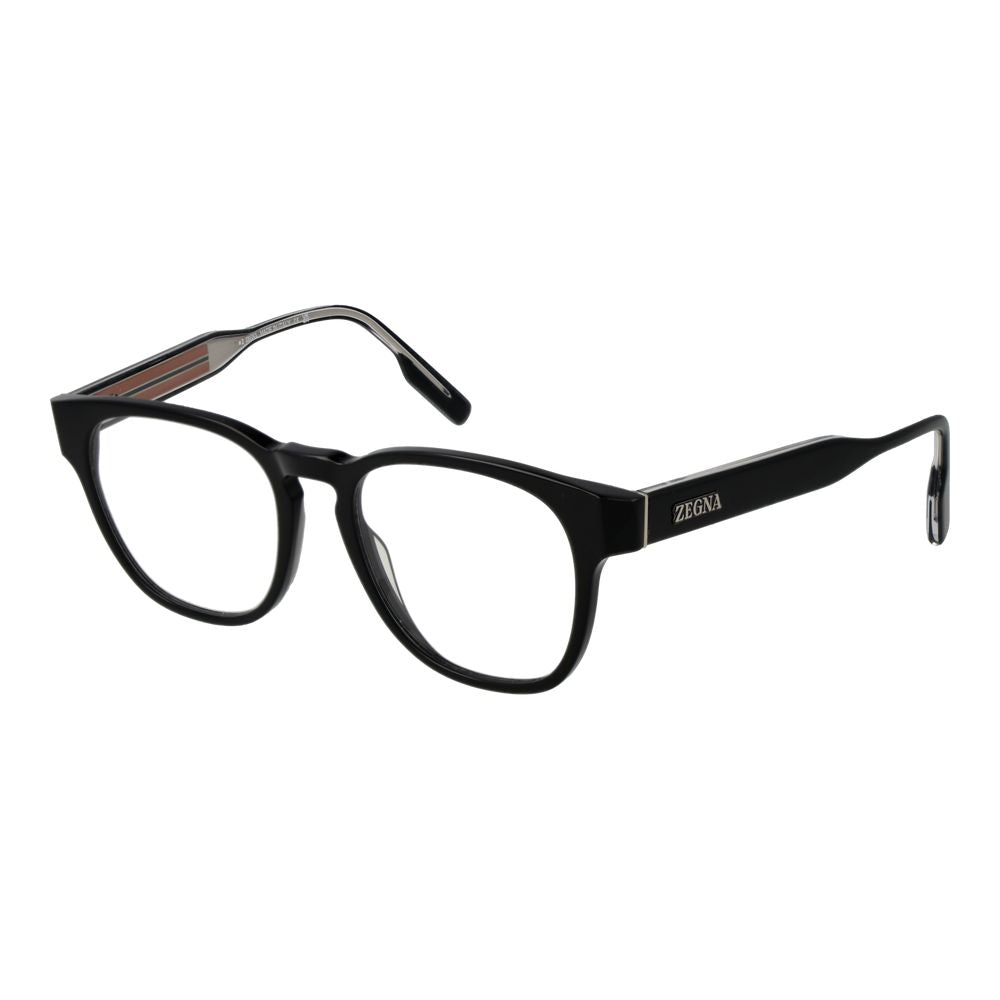 Black Men Glasses Frame Ermenegildo Zegna