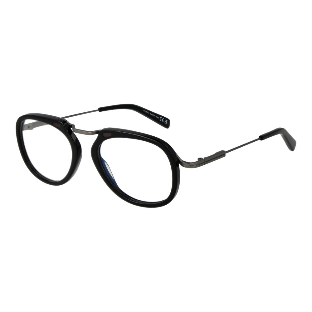 Black Men Glasses Frame Ermenegildo Zegna