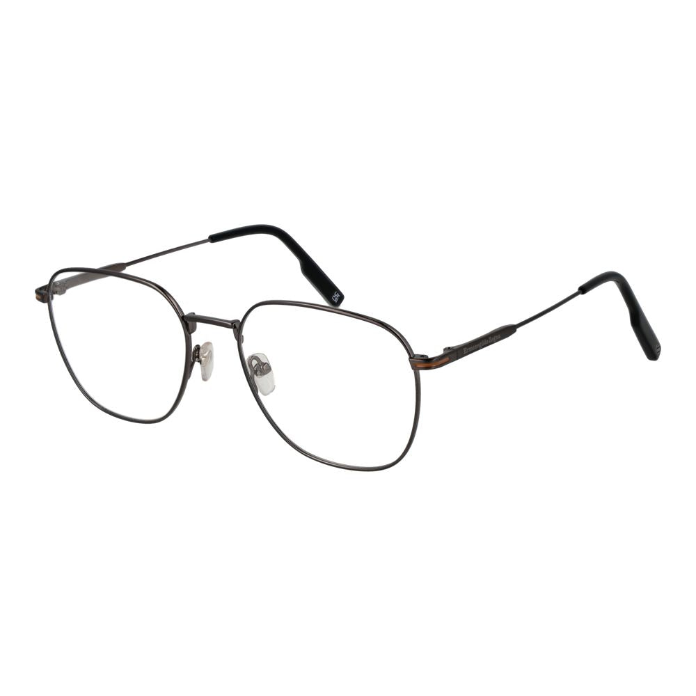 Gray Men Glasses Frame Ermenegildo Zegna