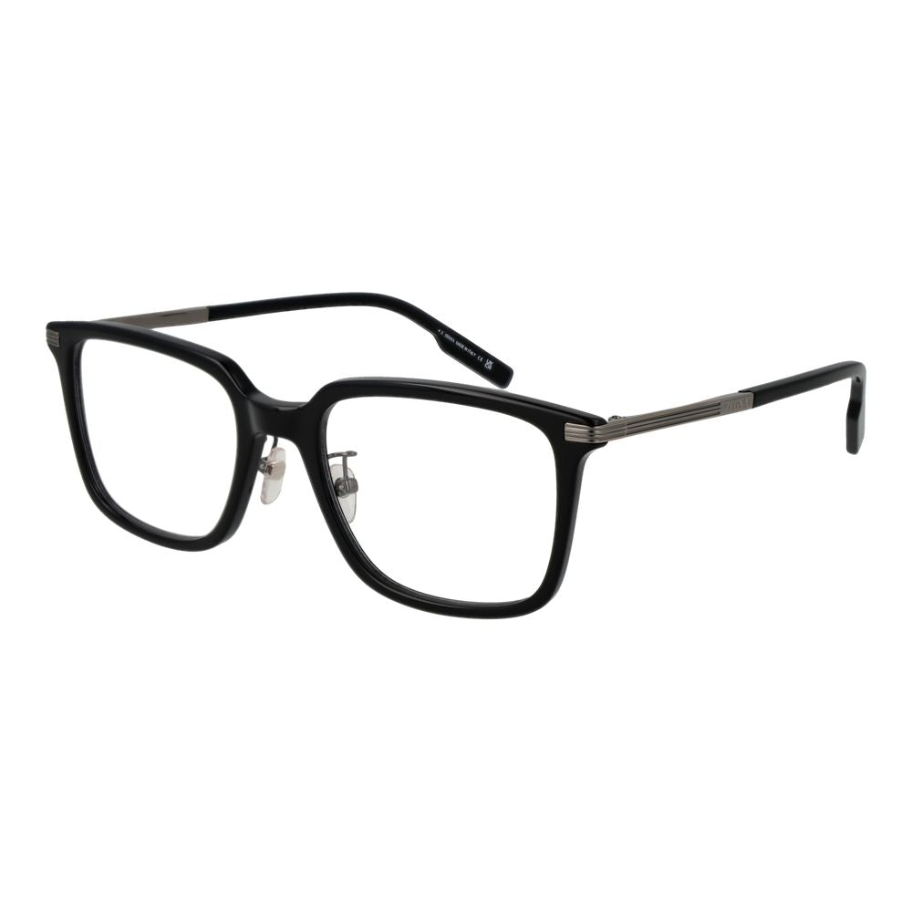 Black Men Glasses Frame Ermenegildo Zegna