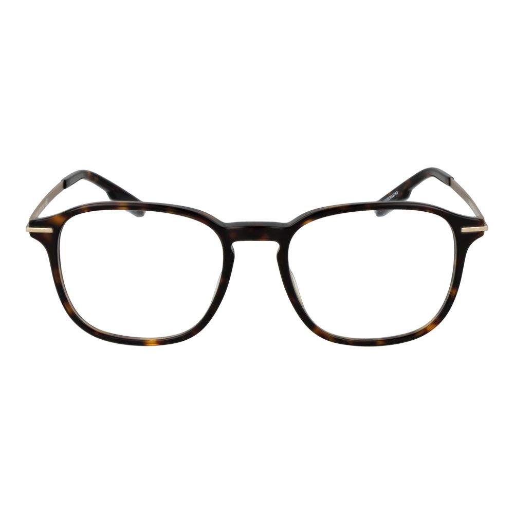Brown Men Glasses Frame Ermenegildo Zegna