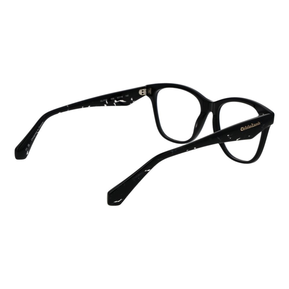 Black Women Glasses Frame Christian Lacroix