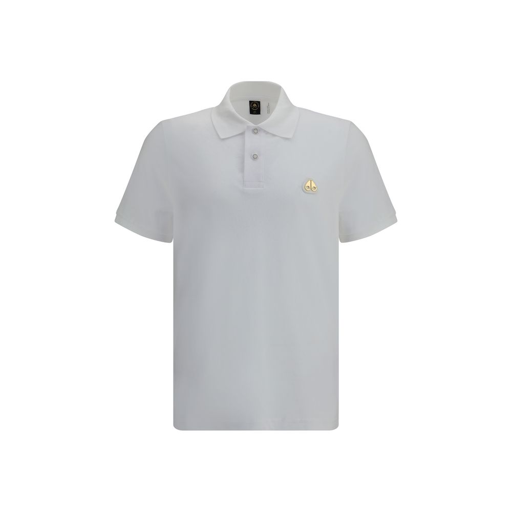 Everett Gold Polo Shirt Moose Knuckles