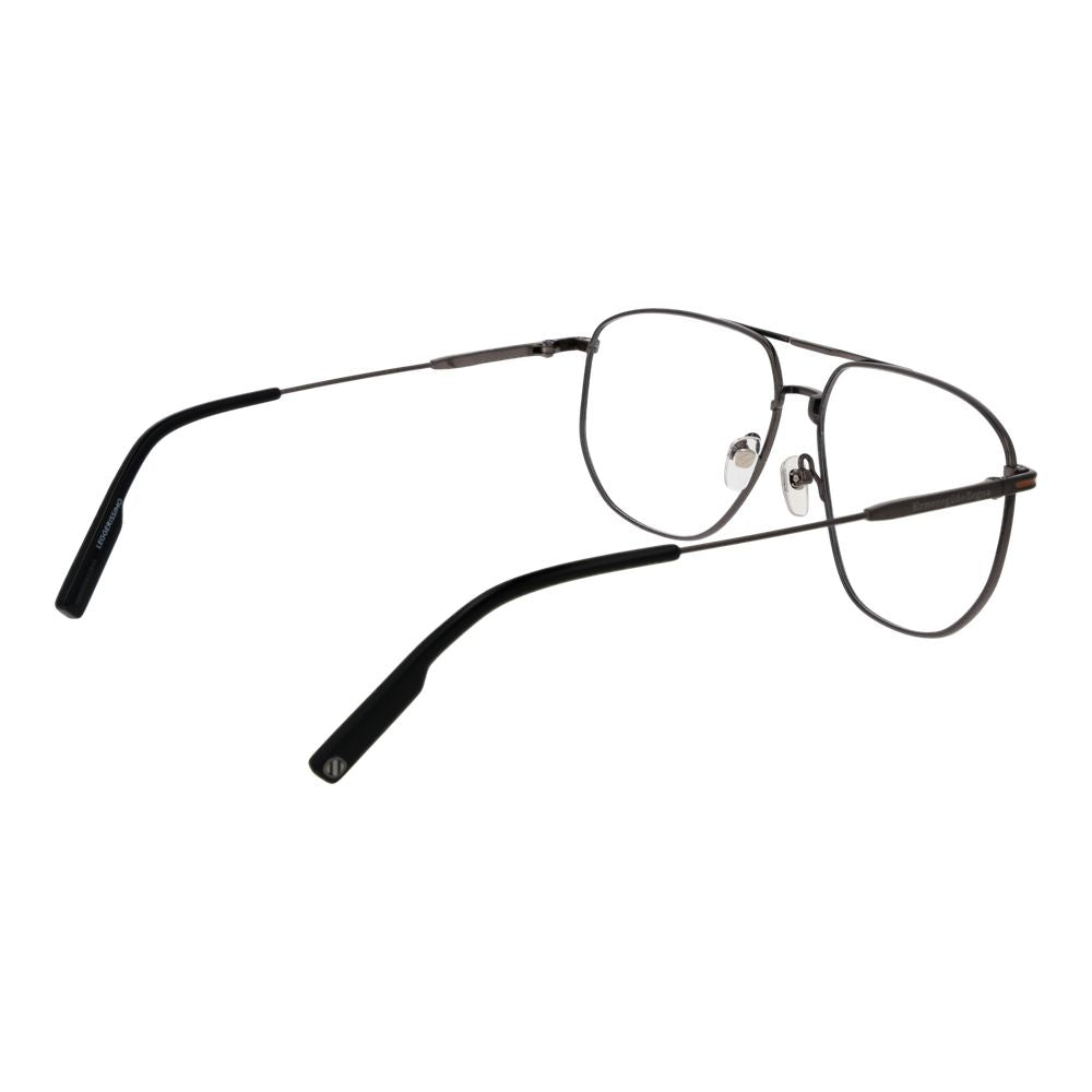 Gray Men Glasses Frame Ermenegildo Zegna