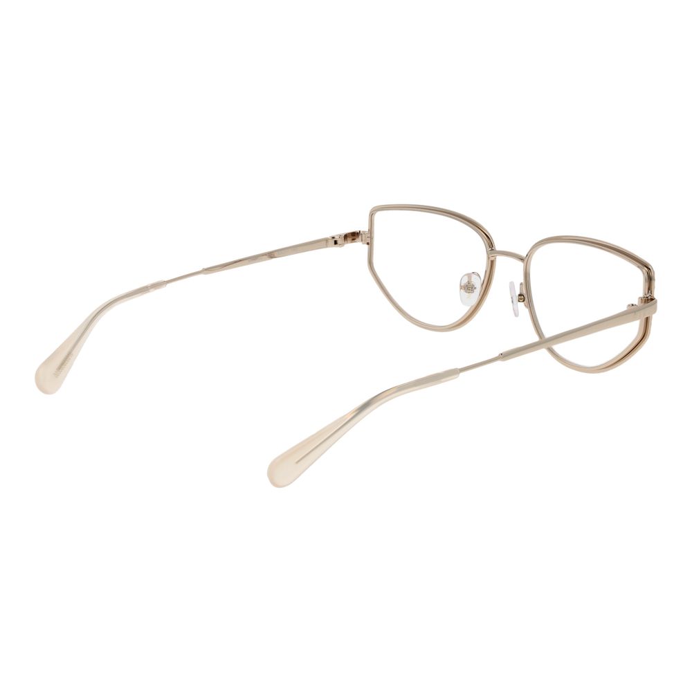 Gold Women Glasses Frame Max & Co