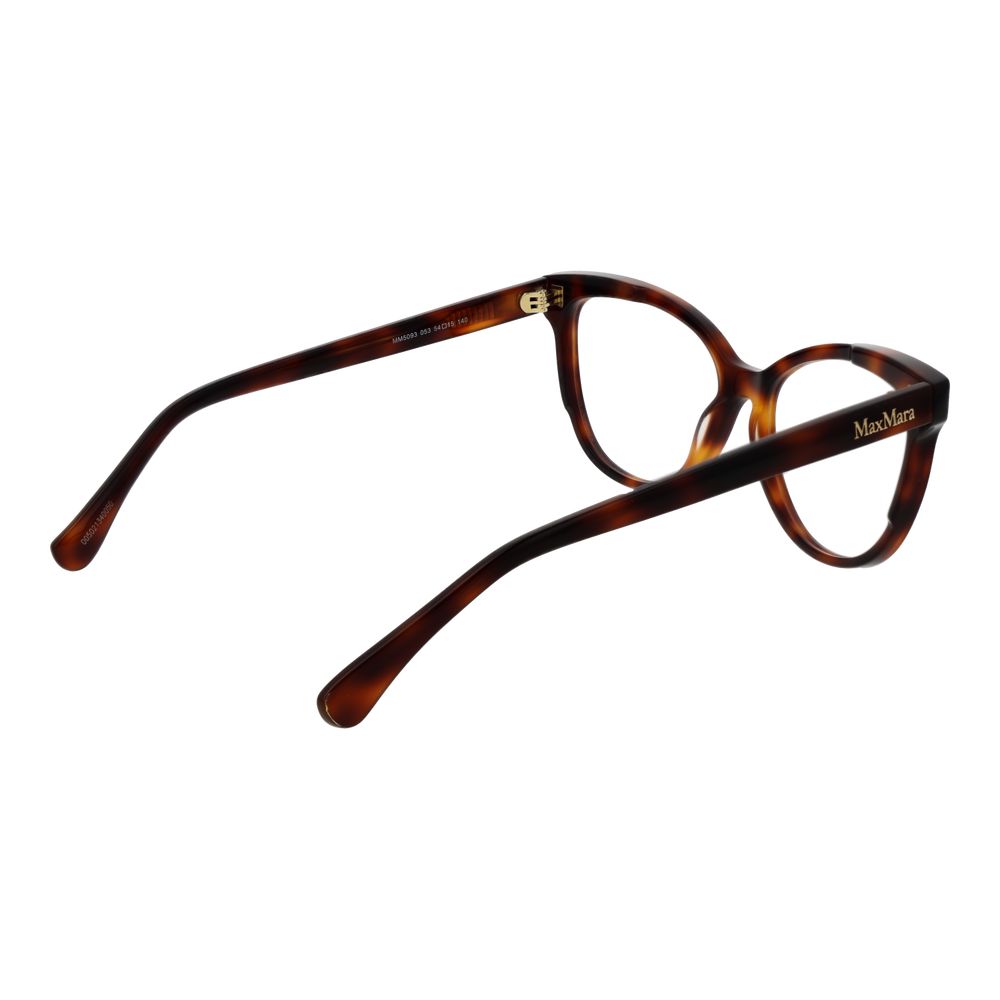 Brown Women Glasses Frame Max Mara