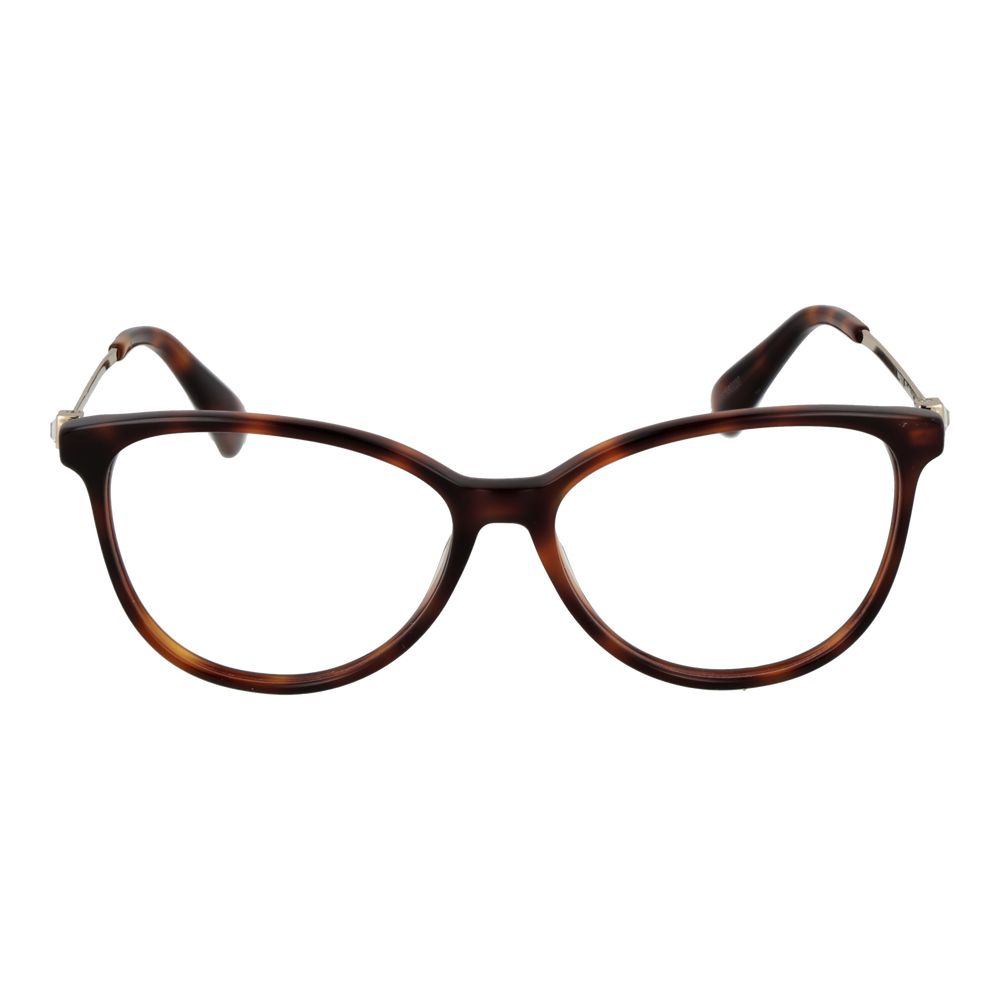 Brown Women Glasses Frame Max Mara