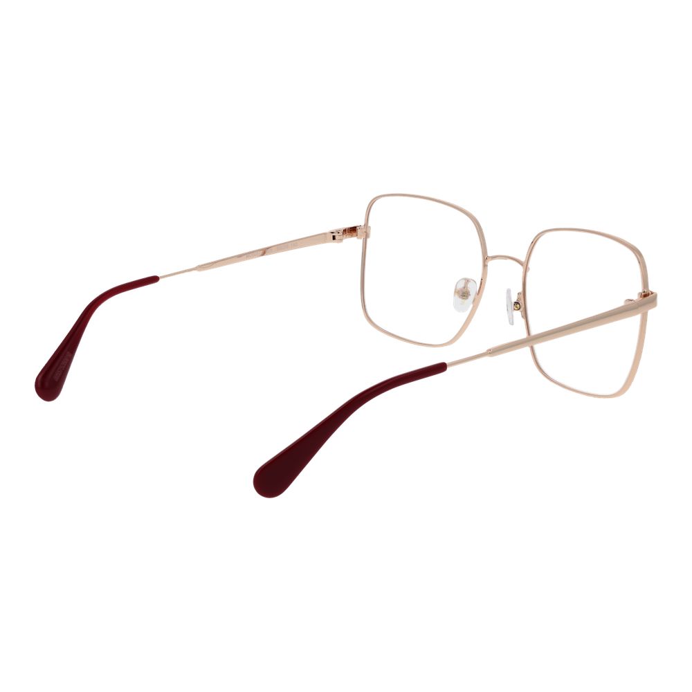 Gold Women Glasses Frame Max & Co